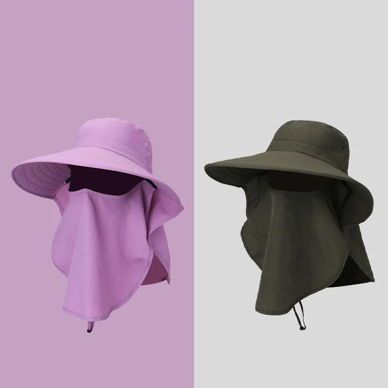 Оптовая продажа, маска для лица, накидка на шею, Спортивная, для путешествий, восхождений, гор, охоты, уличная шляпа от солнца, рыбака