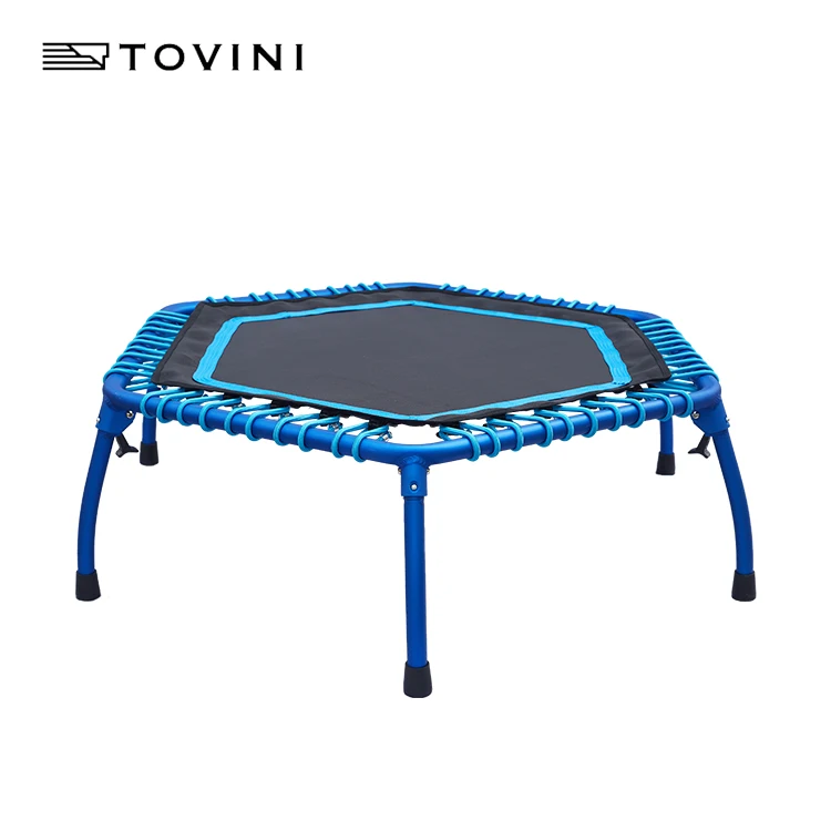 Well Designed Mini Trampoline for Kids Adults Folded Manufacture New Design Folding Mini Fitness Trampoline for Adults