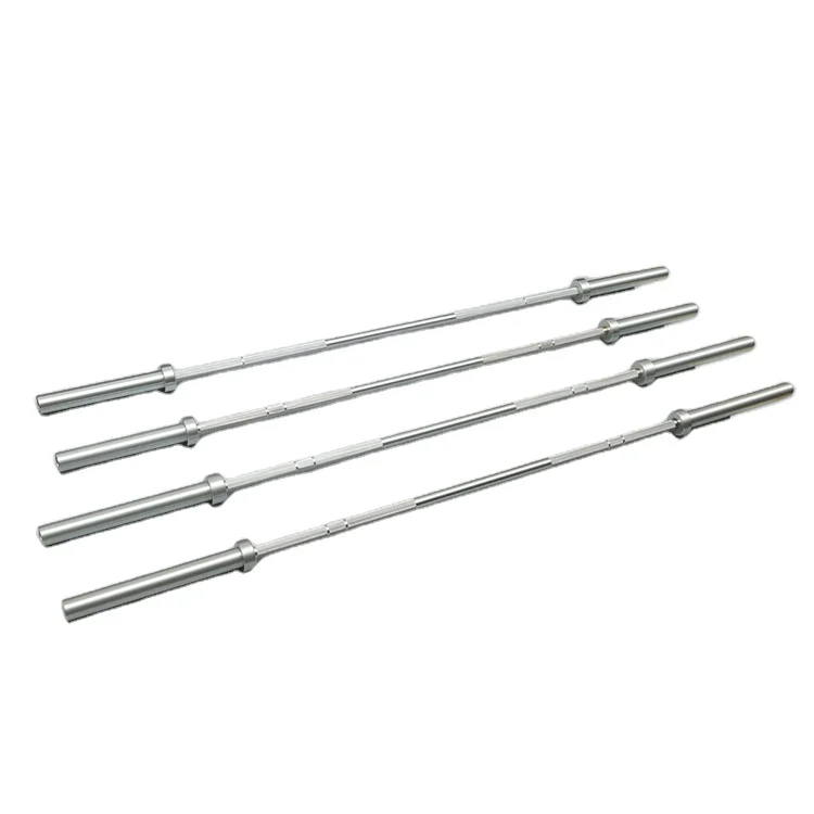 Hot Sale 7 Foot Solid Chrome Barbell Weights Lifting Power Lifting Bar