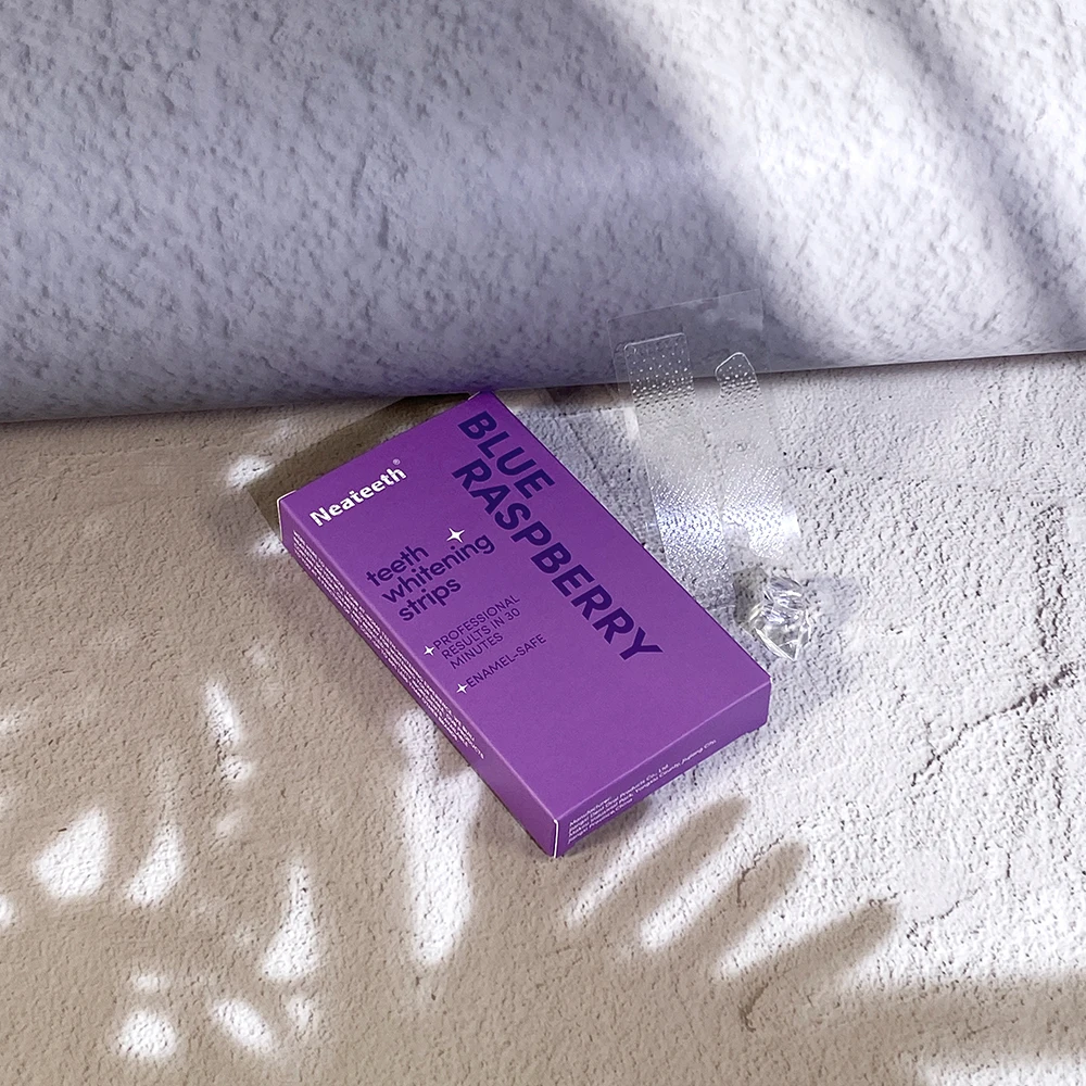 Neateeth Watermelon Flavoured Teeth Whitening Strips PAP Dry Strips Fast Whitening Result