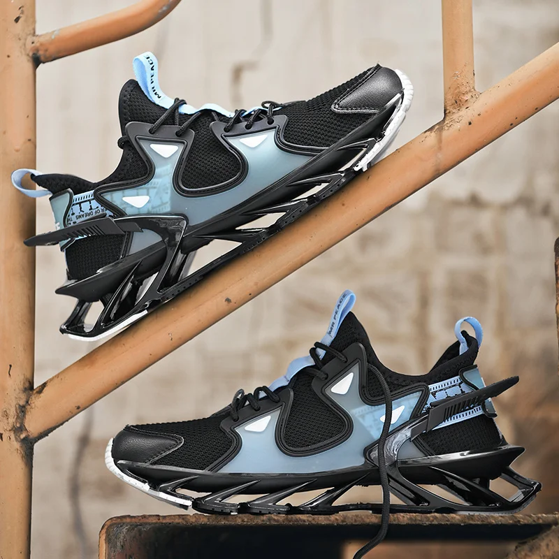 Stock Mens sneakers 2022 zapatos-de-hombr zapatillas hombre fitness walking shoes mesh fabric for fly knit shoes sepatu sneaker