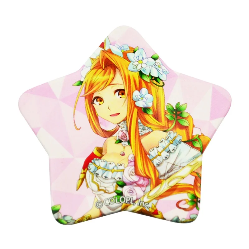 Artigifts Eco-Friendly Factory Direct Sale Sublimation Pin Button Badge Maker Print Custom Logo Blank 58Mm Star Tin Button Badge