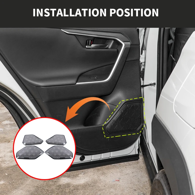 Car Interior Accessories OEM for Toyota 2020 RAV4 Four Door Speaker Cover Trim