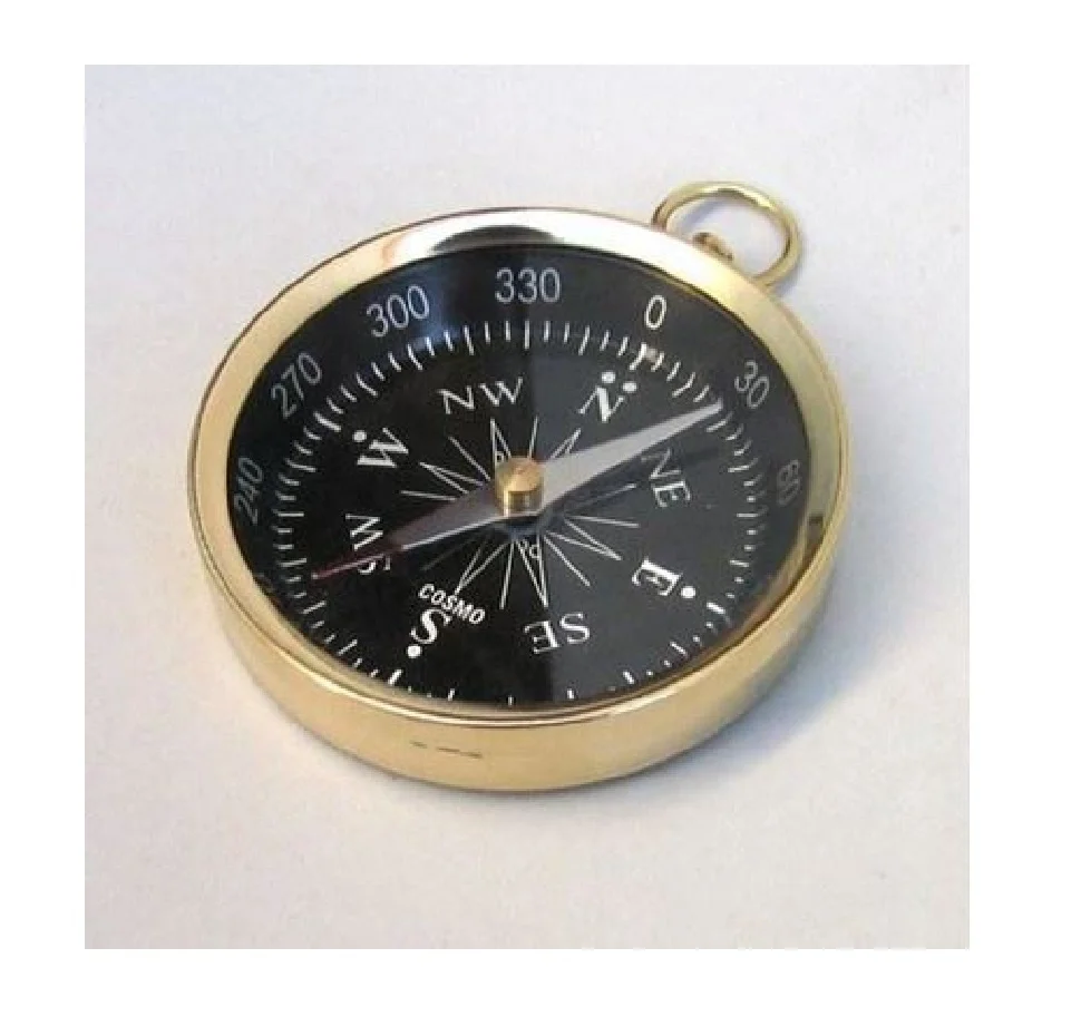 Brass Pocket Flat Compass Manufacturer Wholesaler