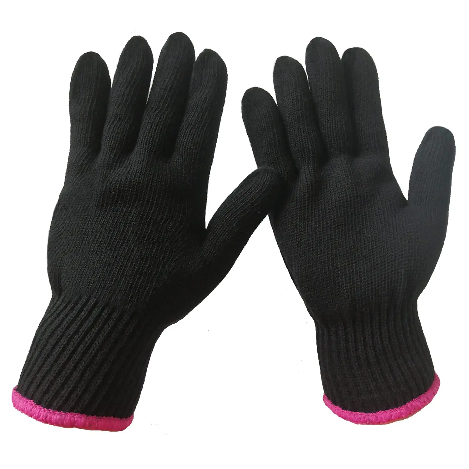 Heat Resistant Glove for Hair Styling Curling Iron Flat Iron and Curling Wand Safety Work Gloves