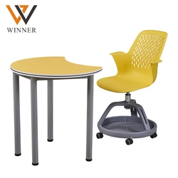 china school furniture desk and chair manufacturers height adjustable plastic student desk chair set