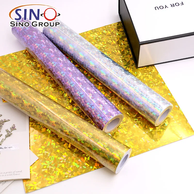 Новые поступления 0 305x1 52 м для резки поделок голографические трещины съемные клейкие виниловые листы домашних животных наклейки на лобовое стекло