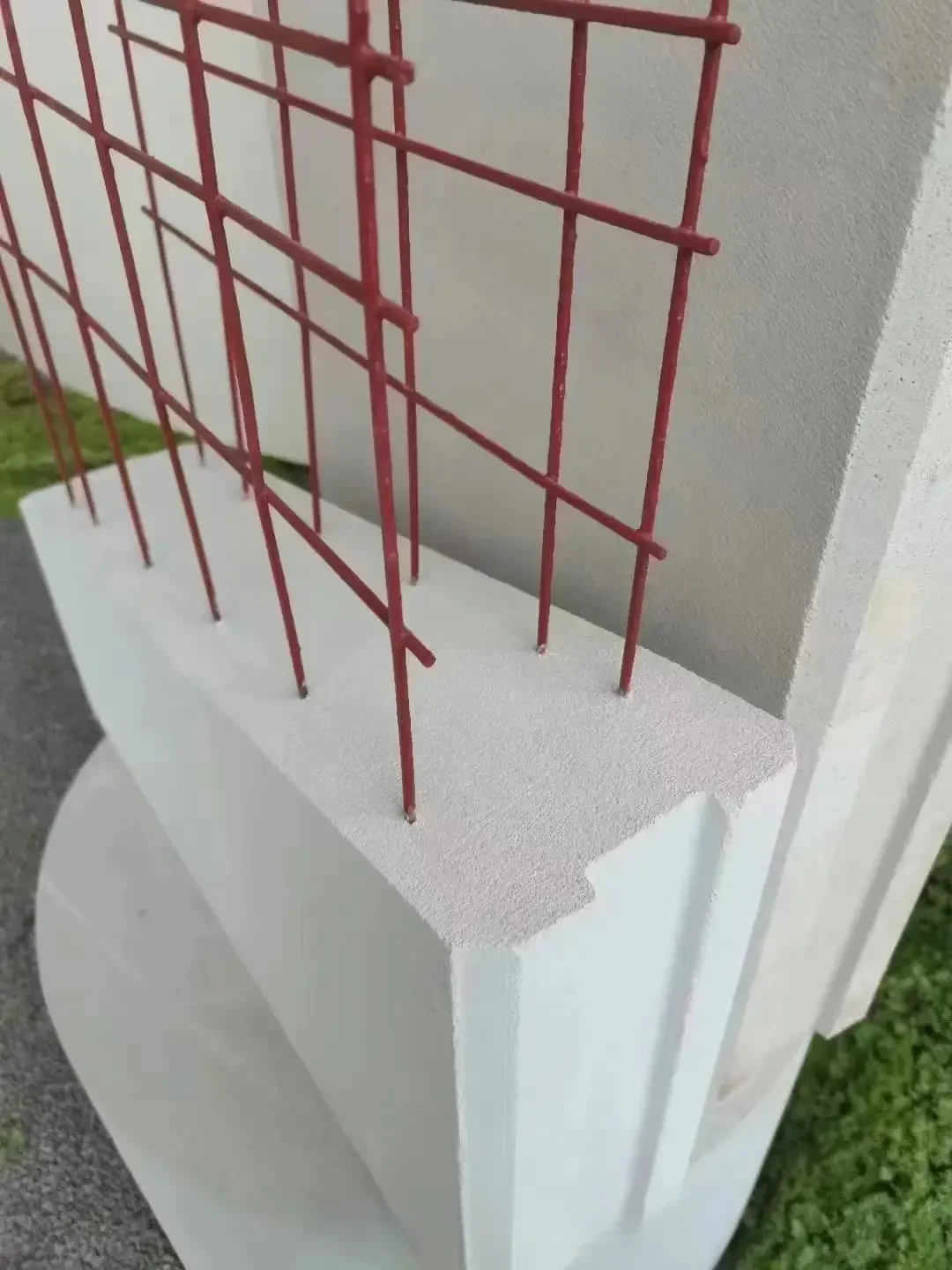 Industrial Design Style PVC Alc Wall Panel Hollow Construction Prefabricate Alc Block 5-Year Warranty Concrete Wall Panel