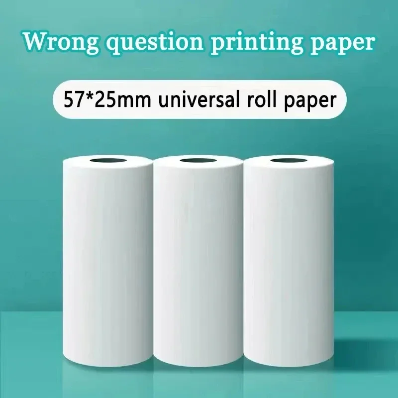 Thermal Paper Rolls Self-adhesive Label Sticker Pocket Different Diverse Type Thermal Printer