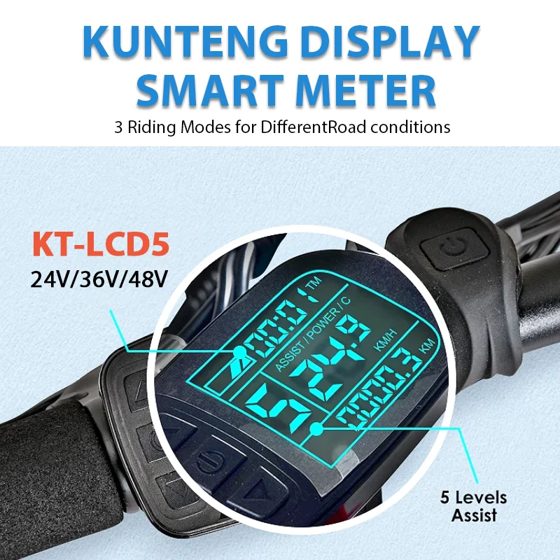 Hottech 20 Inch Kids Dirt Folding Mini Ebike Walking Bike Electric Bicycle Rack Foldable E Bike Mountain City Road Ebike