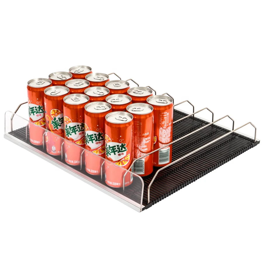 Beverage shelf pusher gravity roller with stock conveyor roller ball transfer bearing shelf gravity feed roller