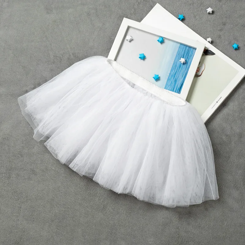 Girls Tutu Skirt Bow Infant Toddler Tulle Skirt Toddler Dancing Ballet Tutu Wholesale Fluffy Tutu with Bow Skirt for Girls Kids