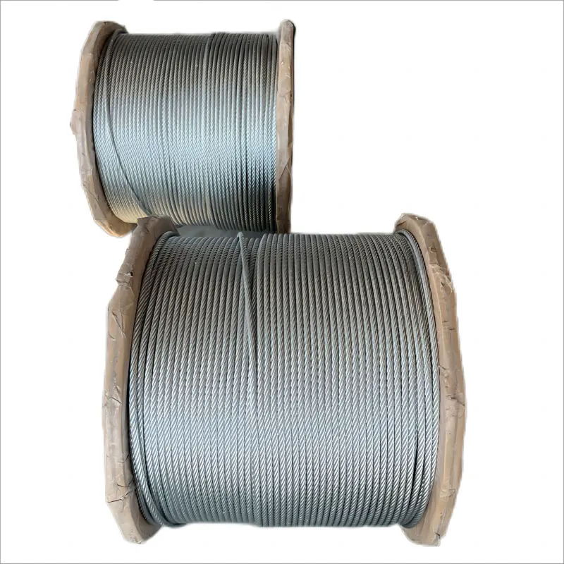 China Steel Wire Rope Supplier Galvanized 7x19 12mm