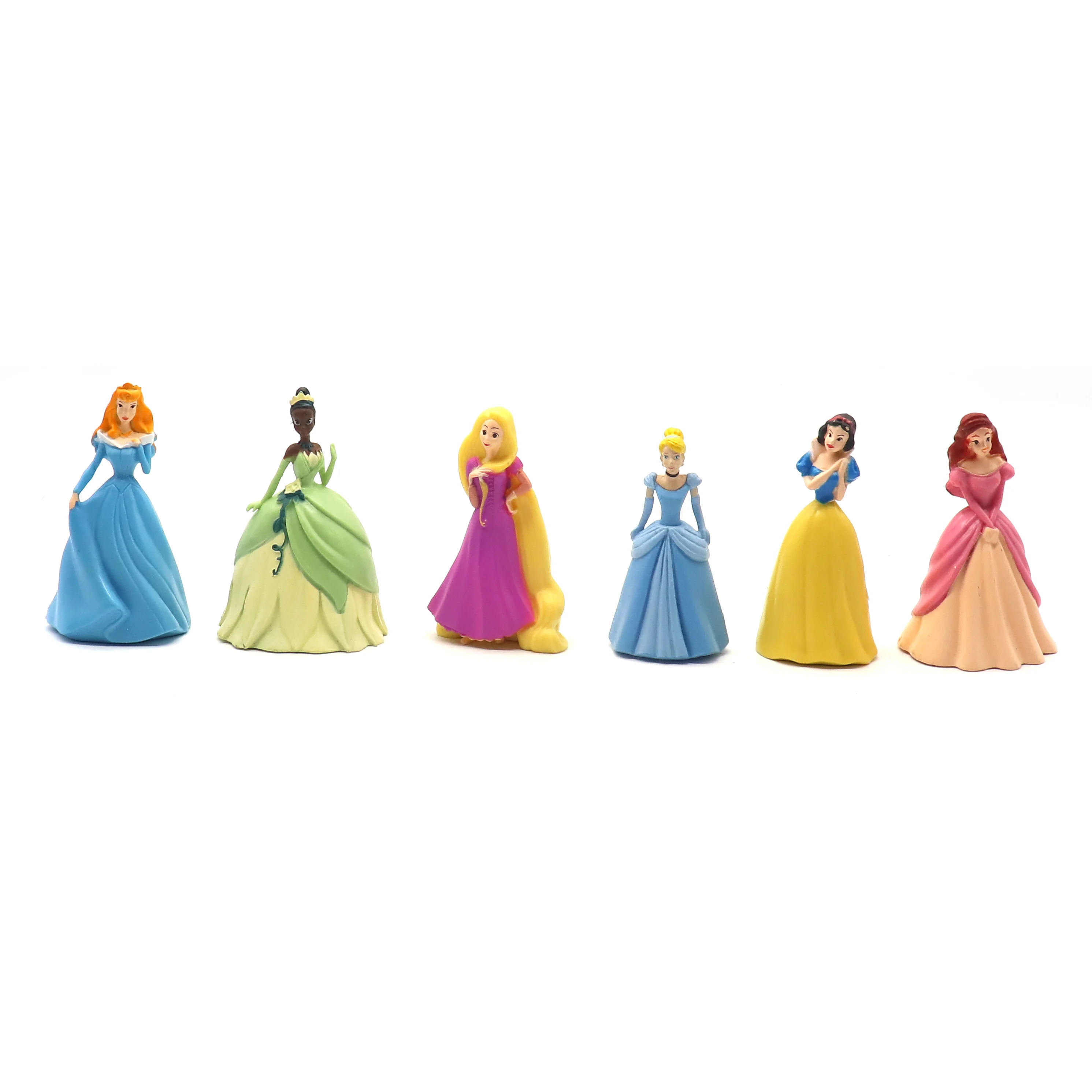 OEM factory made plastic collection frozen princess figurines toy