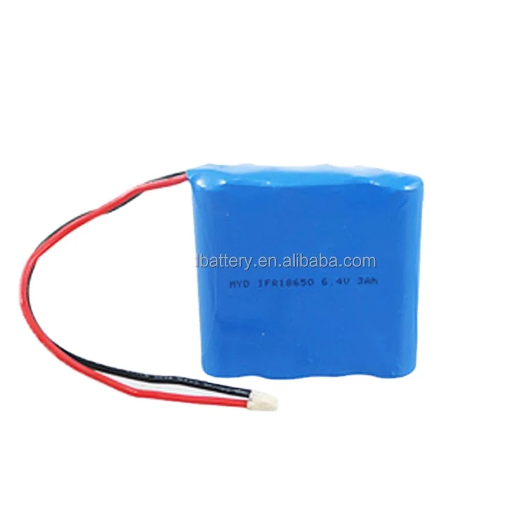 LiFePO4 lithium iron phosphate rechargeable battery 6,4в 6ач 2s1p