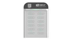 New product 8 Ports multi charging wireless power bank for restaurant and cafe sharing power bank station