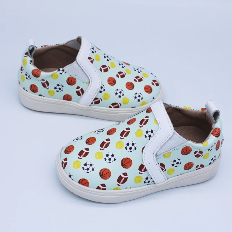 
 classical football leather sports kids shoes casual shoes  