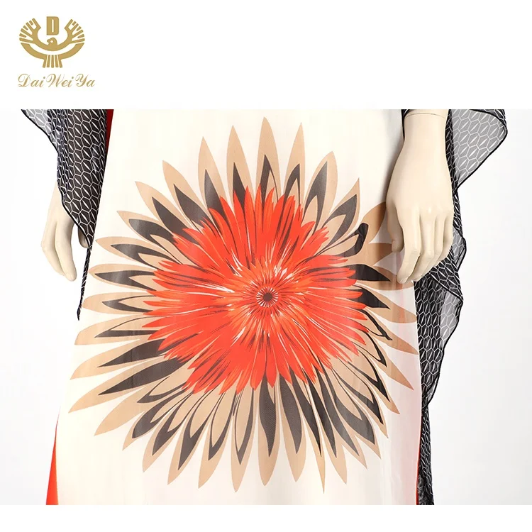 Длинные африканские летние платья из нигерии для полных женщин