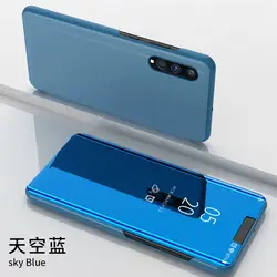 Clear View PC Cover Mirror Flip Leather Stand Protective Case For LG Velvet K42 K22 S21 Ultra S21 Plus Note 20