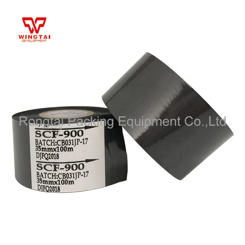 Fluorescent Thermal Transfer Ribbon SCF-900 For Hot Stamping Machine Labeling Machine