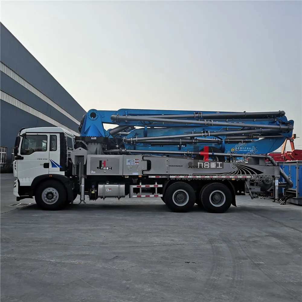 Manufacturer Price! JIUHE Brand 30m 38m Small Concrete Pump Truck Mini Concrete Boom Pump Truck for Sale!
