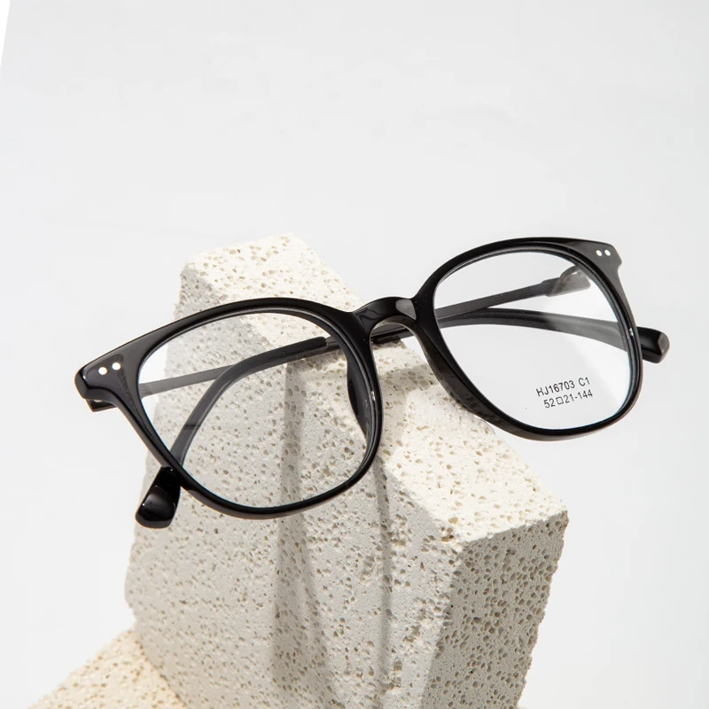 Custom Plastic Cellulose Acetate Sunglasses Men Square Half Titanium Eye Glasses Frames Sunglasses With Great Price