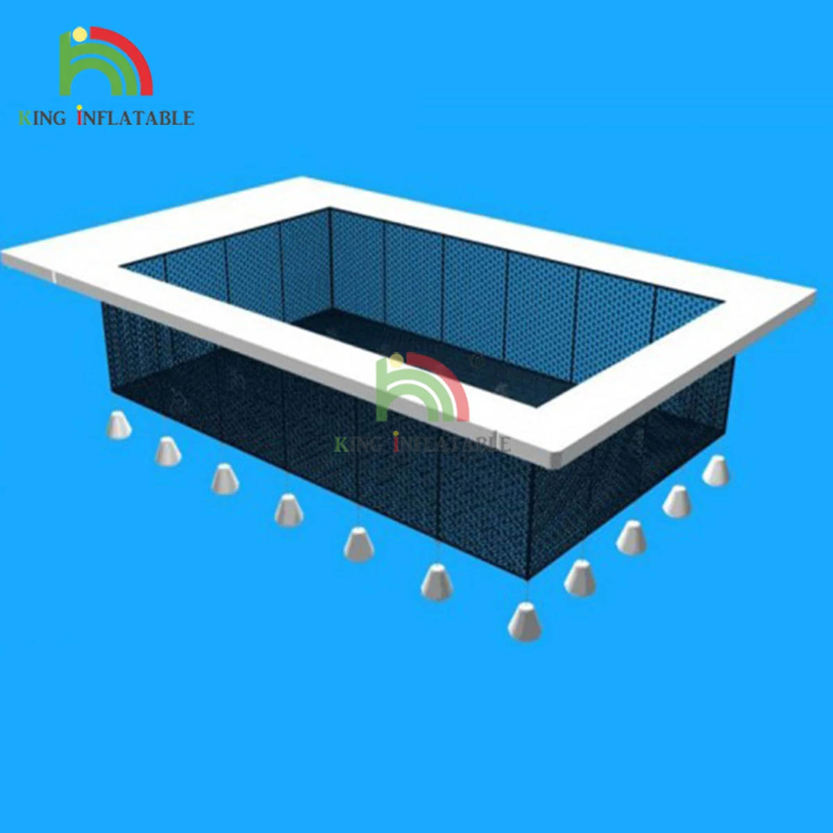 Inflatable Ocean Swimming Pool For Adults Children Casual Portable Vacation Floating Yacht Pools