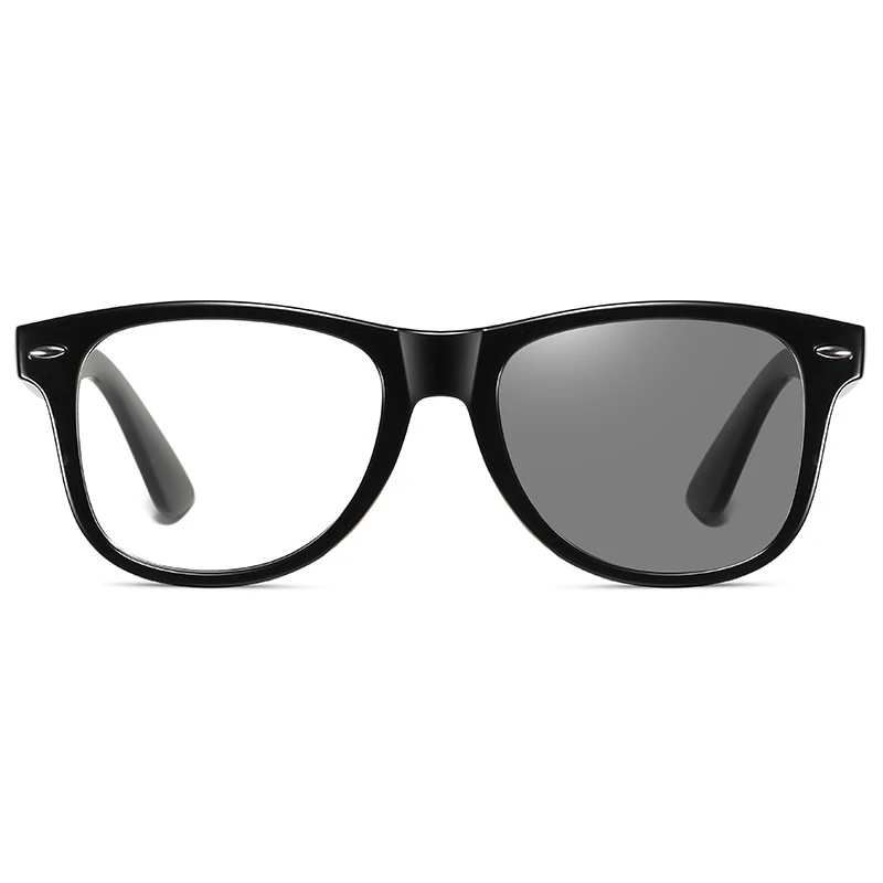 Best Selling Custom Blue light blocking Glasses for Men Women Unisex Eyeglasses Retro Tr90 Frame Photochromic Sunglasses