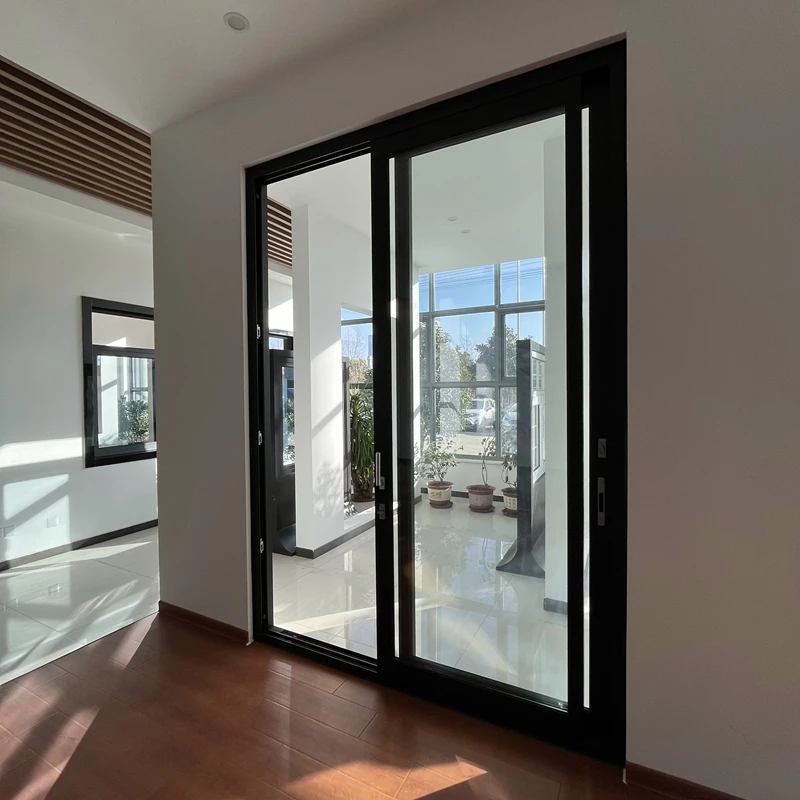 Chinese manufacturer customized profile aluminum sliding door aluminum patio door