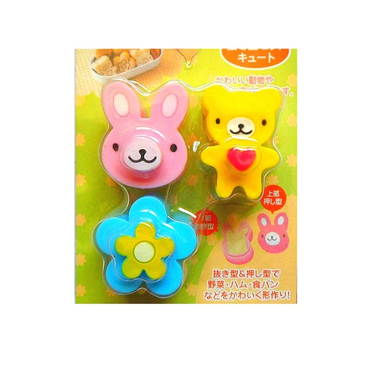 Buy Sandwich Cookie Cutters Set Bread Cookie Cutter Molds Plastic Biscuit Cutters