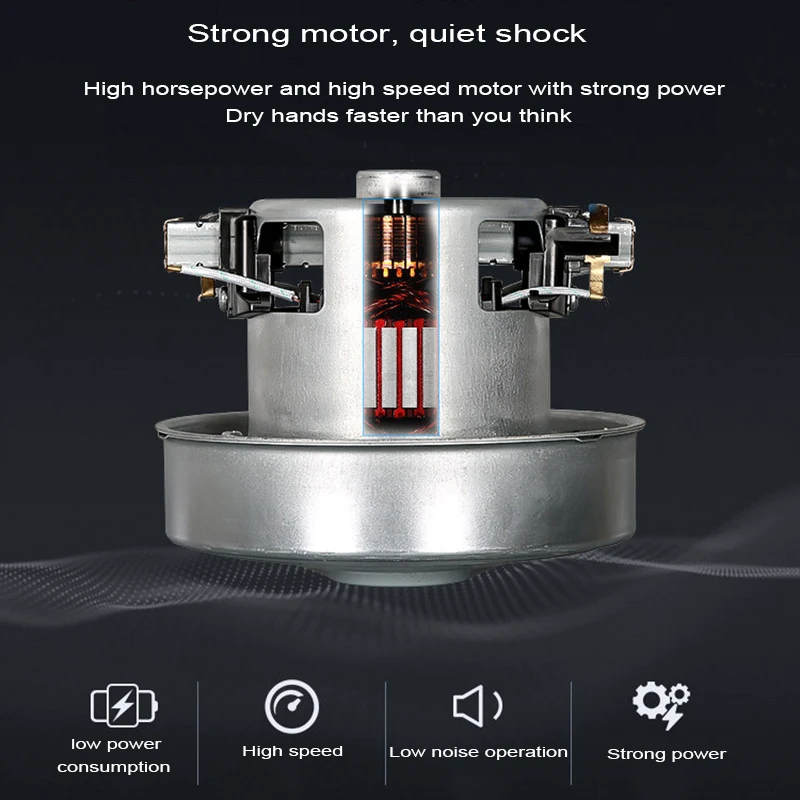 Commercial automatic induction double-sided high-speed hand dryer hotel intelligent jet hand dryer