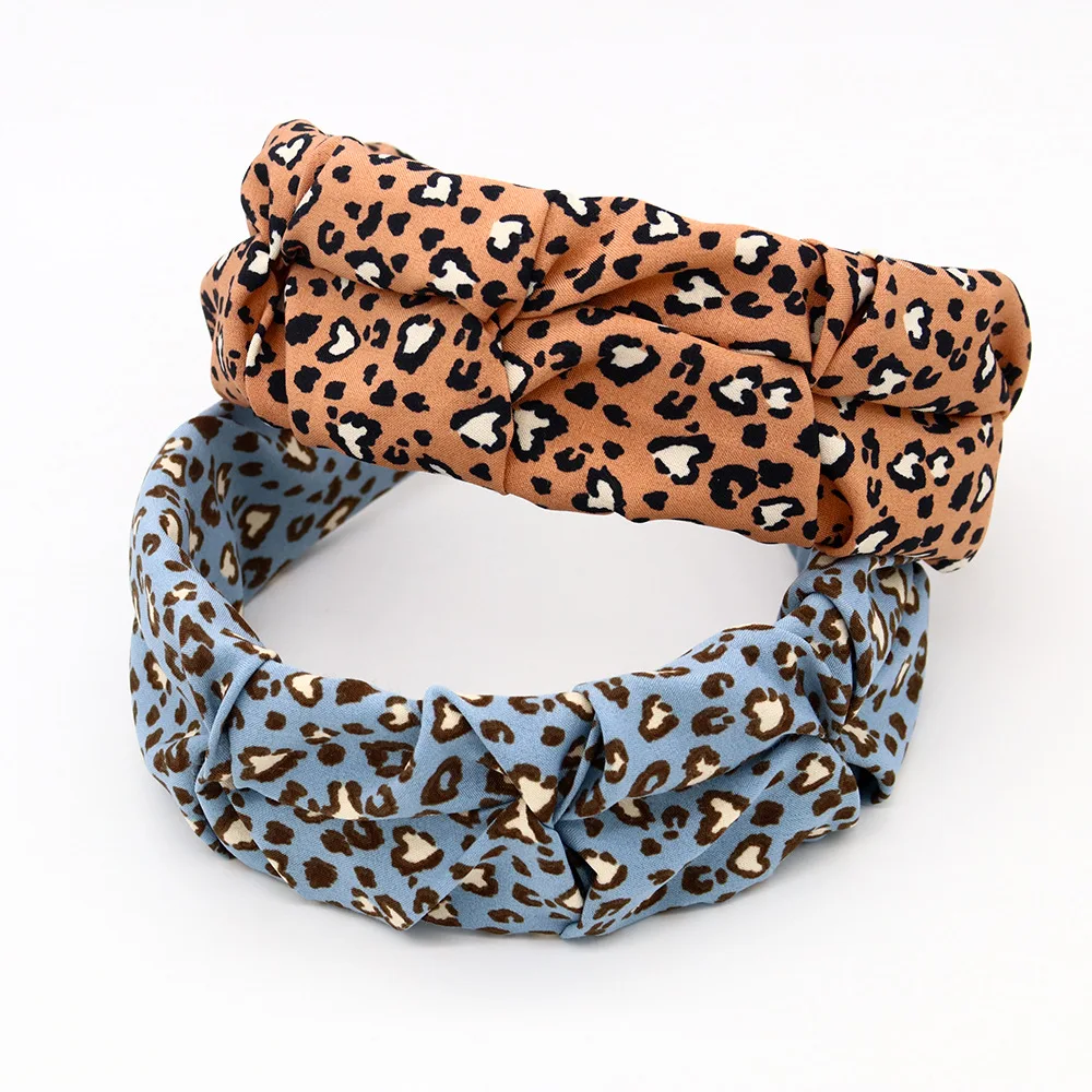 
2021 Wholesale Knotted Headbands Turban Hard Headband Head wear Cute Floral Headbands Hairbands for Women 