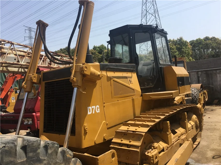  Б/у гусеничный бульдозер CAT D7G в Китае для карьеров горных работ дорожных зданий на