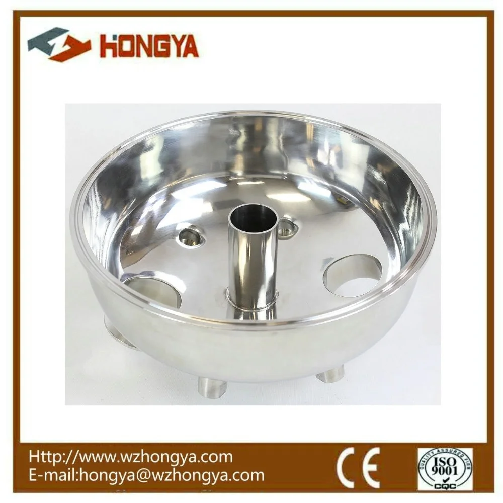 Stainless Steel Collection Tank Hemispherical Lid for  Closed Loop Extractions