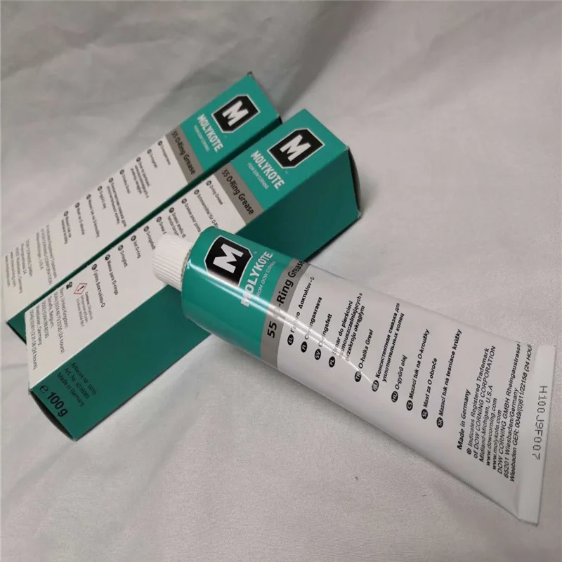 Molykote 55 O-Ring Grease Seal Silicone O-ring rubber seal white