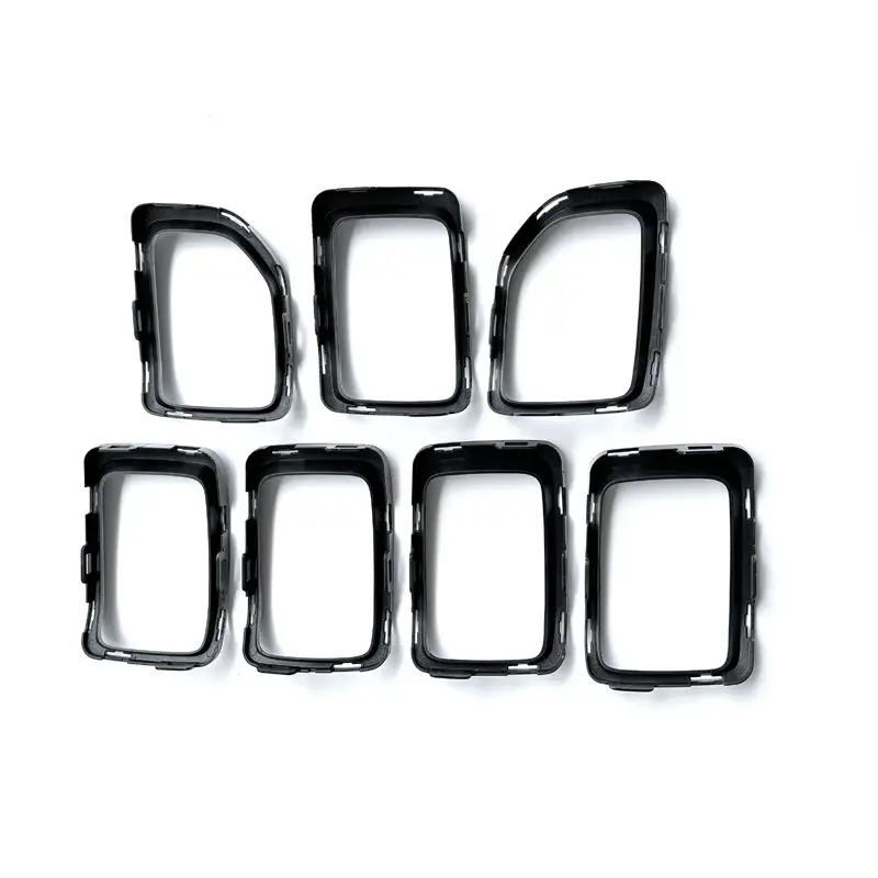 155252095  Trim Ring Bright electroplating Grille TRIM RING KIT RADIATOR BRIGHT GRILLE for Jeep Grand Commander 2016-2018