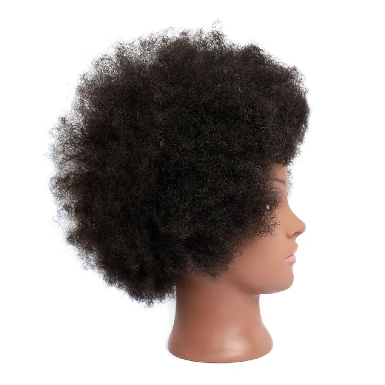 Training Head For Hair Beauty School 100% Human Hair Training Mannequin Head For Braiding Practice