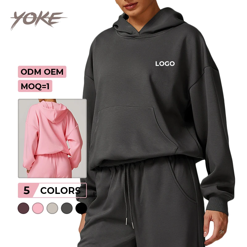 YK 2024 New Tracksuit Casual Fashion Loose New Style Fashion Women High Quality Hoodies Hoodies Sweatshirts