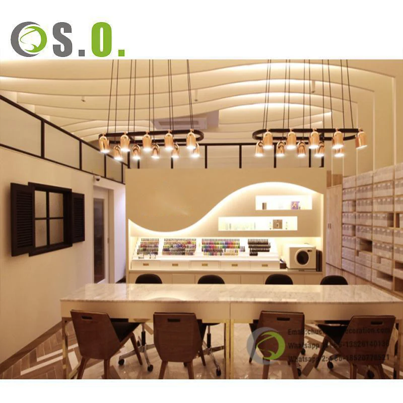 Парикмахерские станции мебель двухсторонние салонные Стайлинг из нержавеющей стали салон зеркало с большим