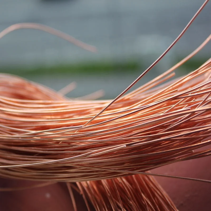 Copper wire 0.8mm factory price purity 99.9% copper wire scrap
