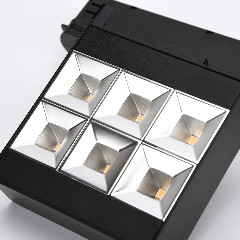 Focus light track rail Spotlights Cob 20w 30w Led Track lighting