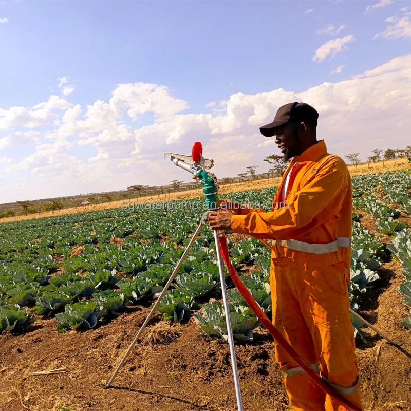 Agriculture PY30 40 50 Long shoot radius 62-120m tripod irrigation system rain gun sprinkler