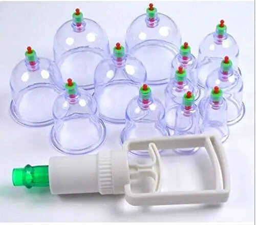 Hot sell China cupping hijama cups high quality cupping apparatus VACUUM CUPPING SET