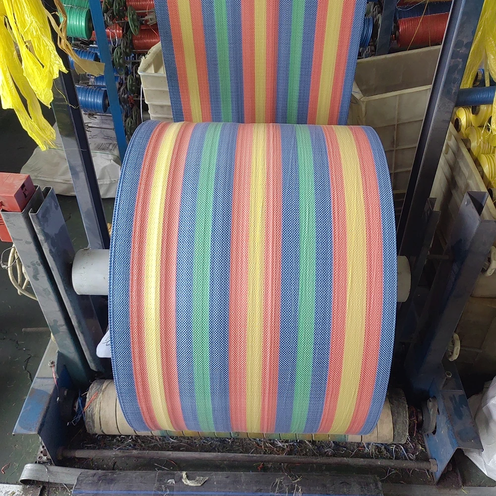 Customized polypropylene fabric roll for making laminated coated printed pp woven shopping bag small mini sack