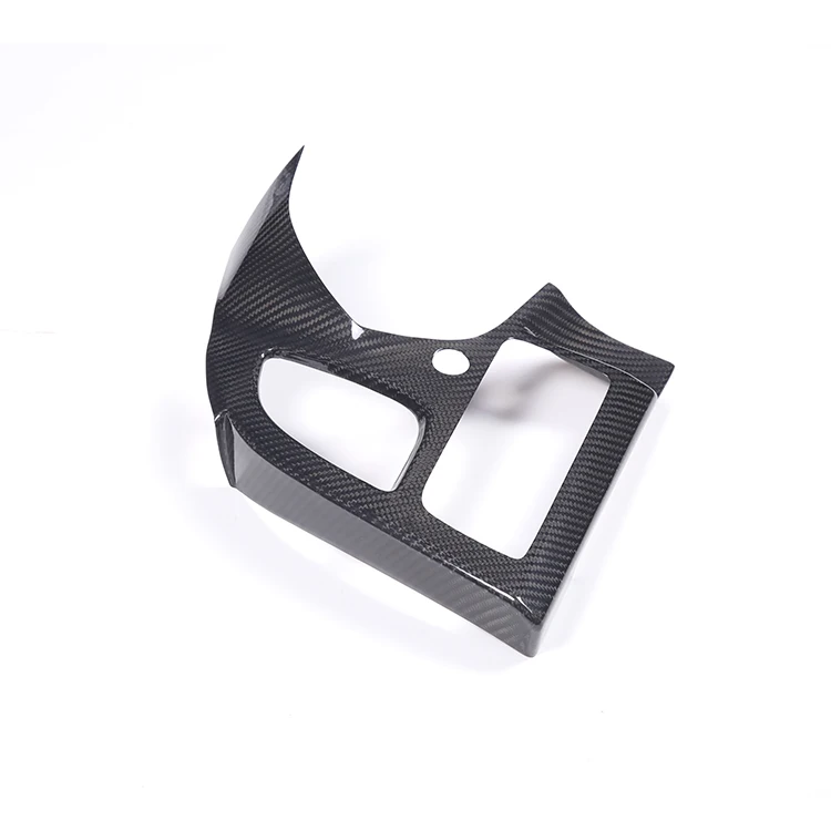 For Corvette C7 Stingray Z06 Headlight Button Panel Cover Air Outlet Decoration Frame Real Carbon Fiber Interior Accessories