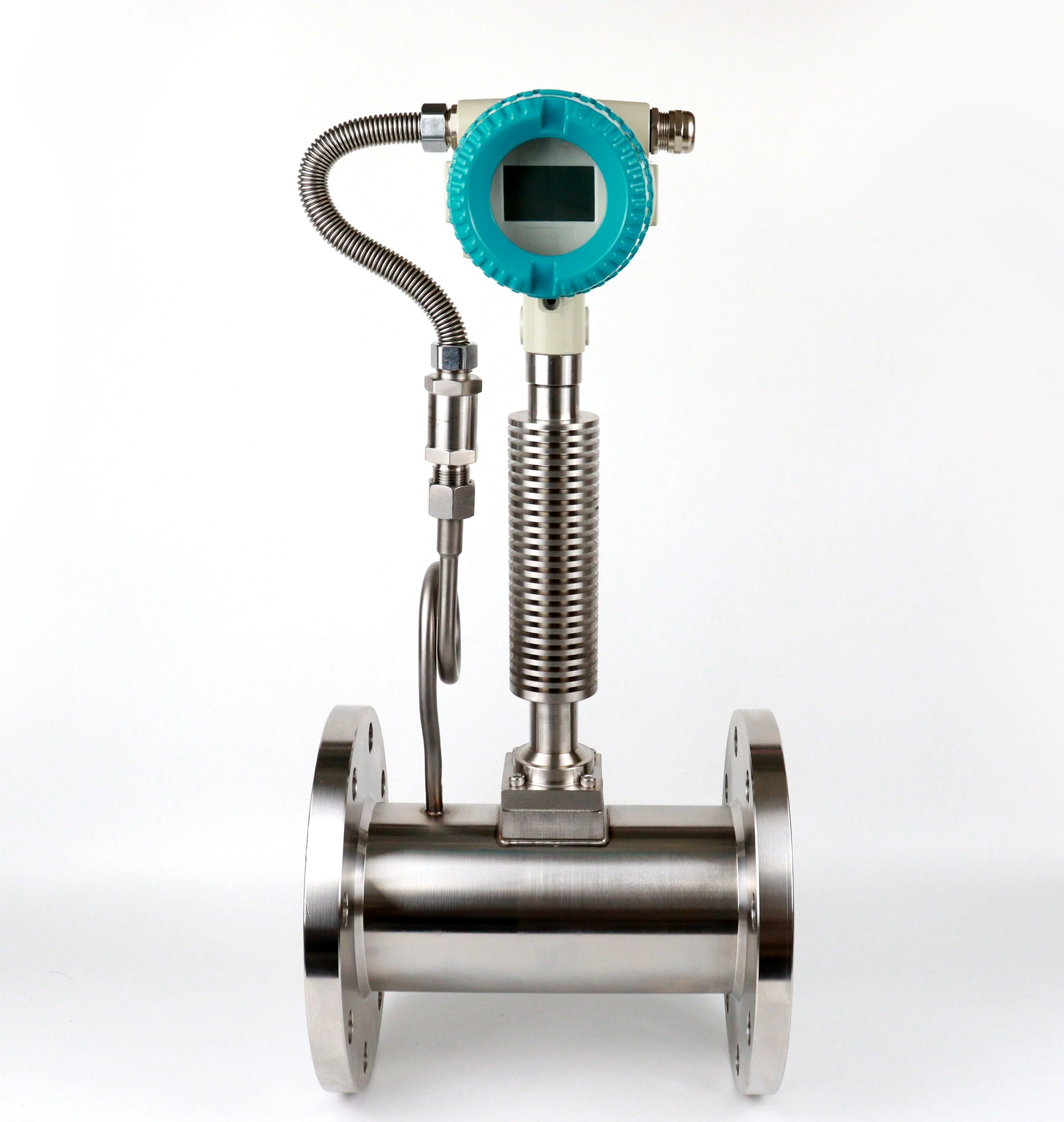 DN100 temperature and pressure compensation steam Steam flowmeter high temperature exhaust gas Steam flow meter