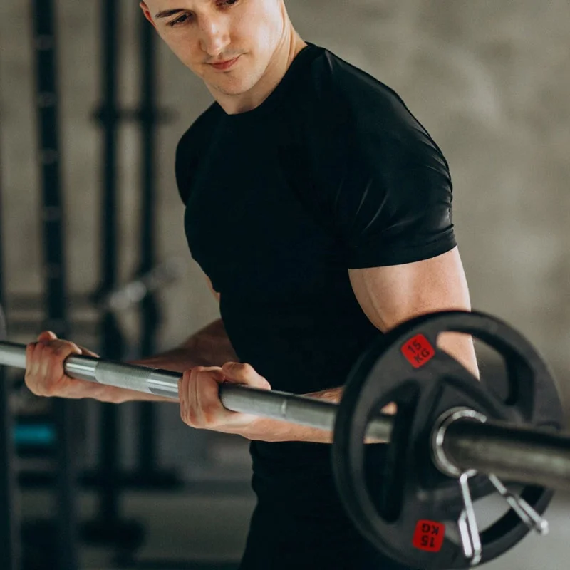 Factory Cheap Price Standard Olimpic Weight Plates Lbs 2.5KG 5KG 10KG 15KG 20KG 25KG Tri Grip Rubber Weight Plate