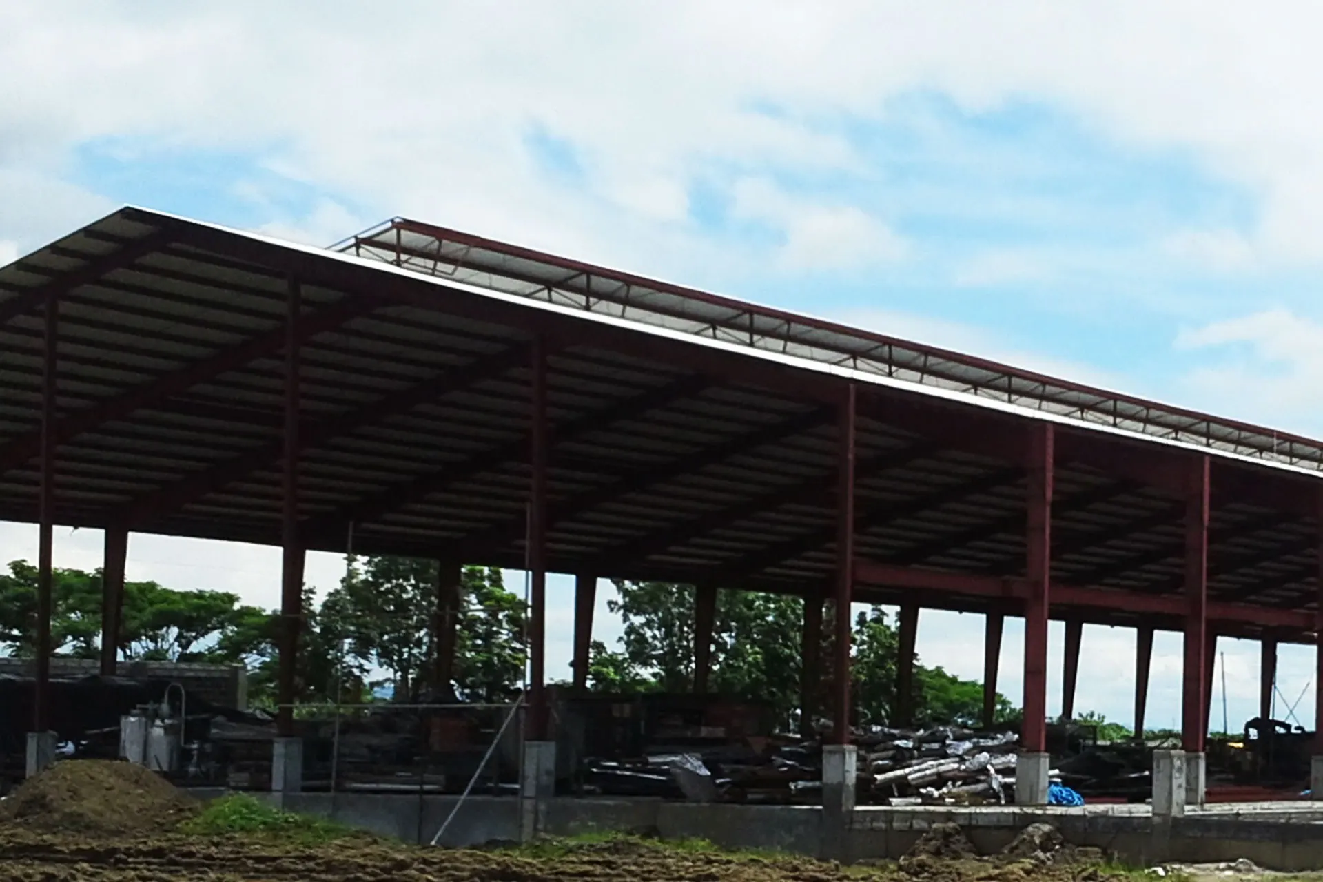 Impact Resistance Building Material Construction Blue Roofing Shingles Plastic Corrugated Sheet