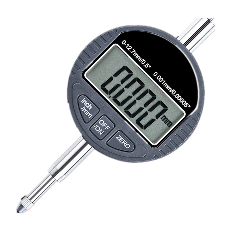0-12.7mm Electronic Digital Dial Indicator 0.01mm Dial Indicator Depth Measurement Indicator