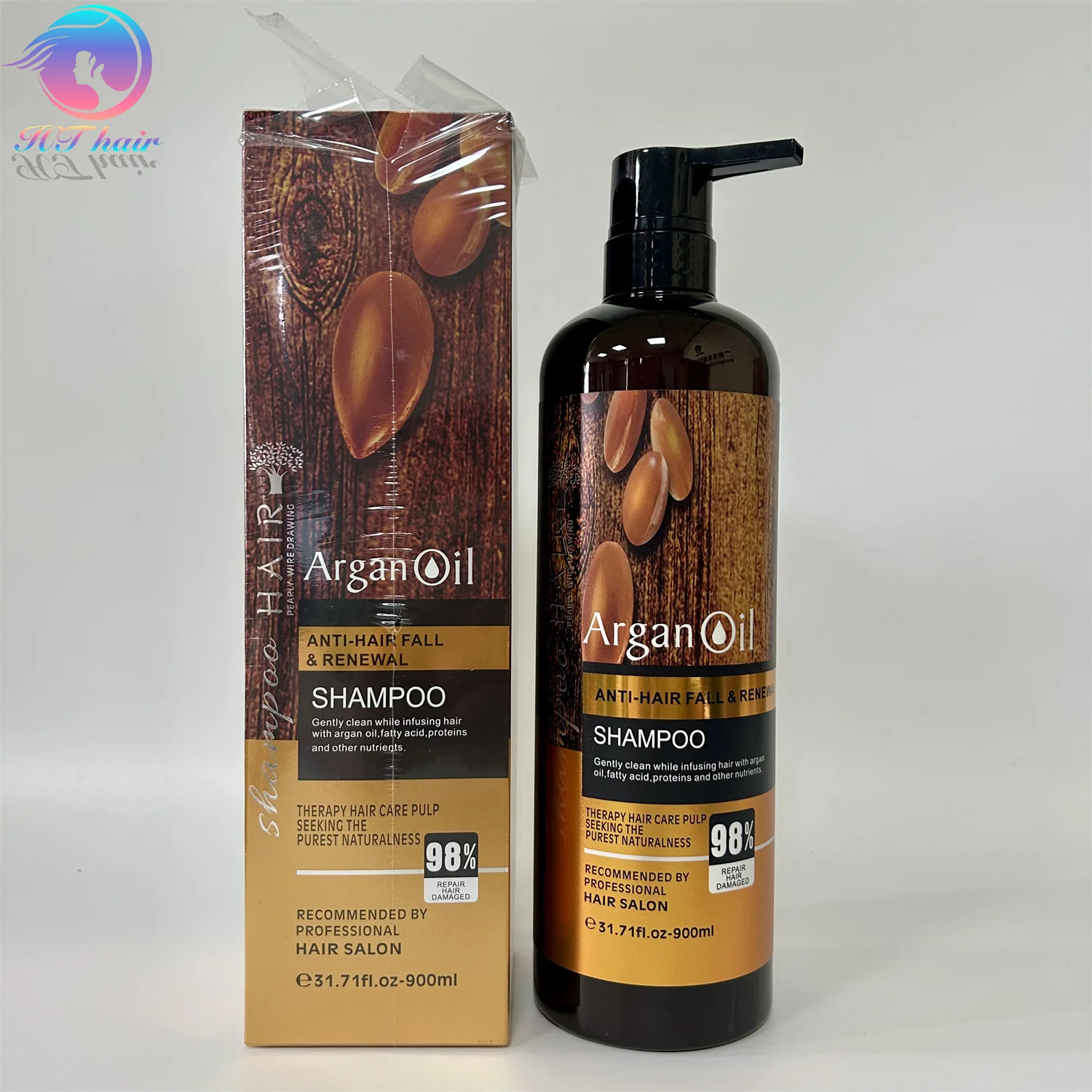 Professional Shampoo Hair Conditioner Treatment Organic Argan Oil Keratin Treatment Mask Hair Products